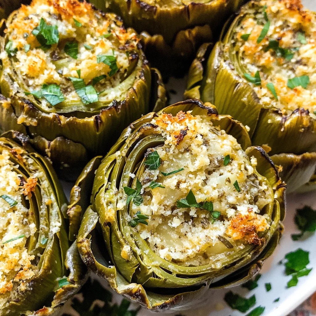 Italian Stuffed Artichokes Recipe (Sicilian Style)