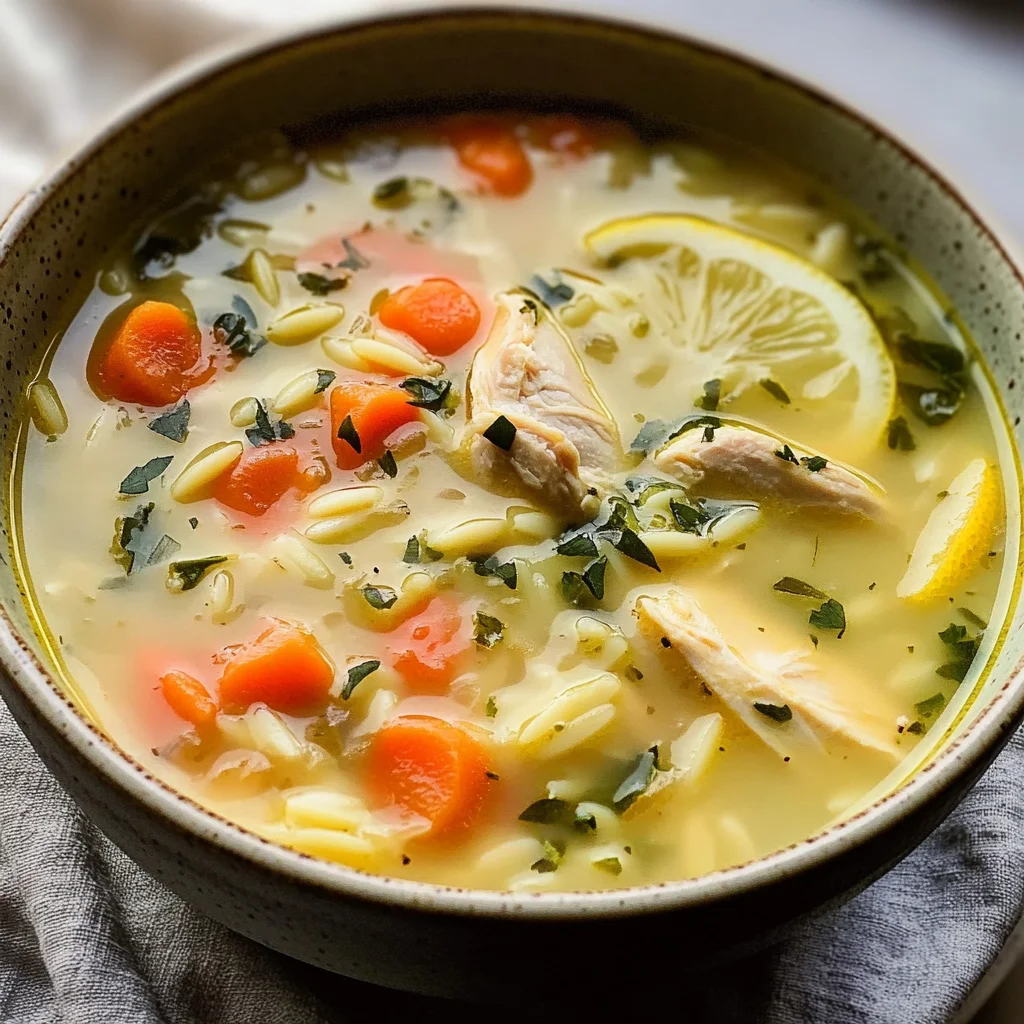 Lemon Chicken Soup Recipe