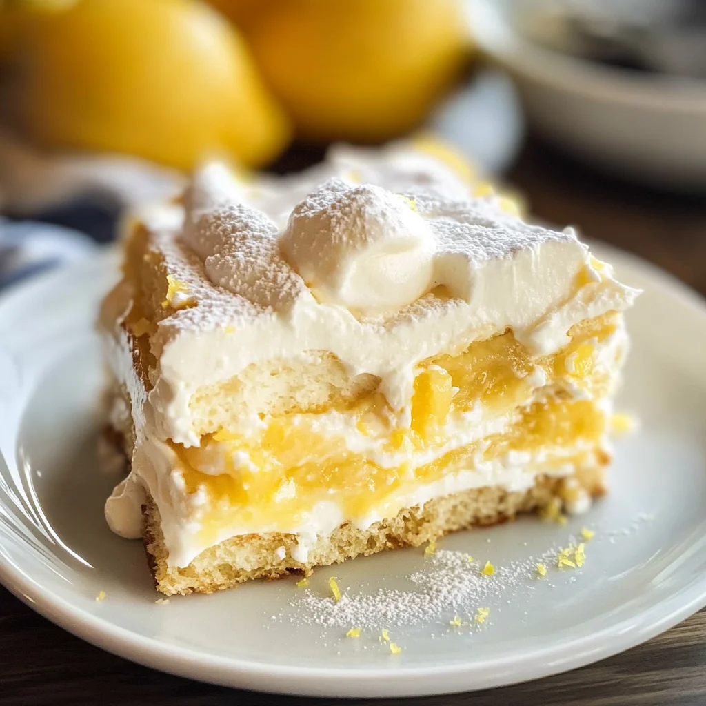 Lemon Tiramisu