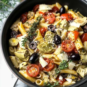 Mediterranean One Pot Pasta