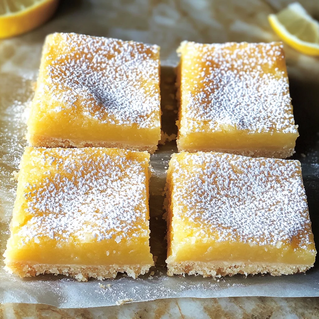 Meyer Lemon Bars