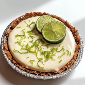 No-Bake Skinny Key Lime Pie