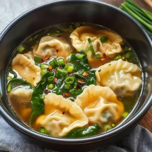 Potsticker Soup: A Comforting Delight