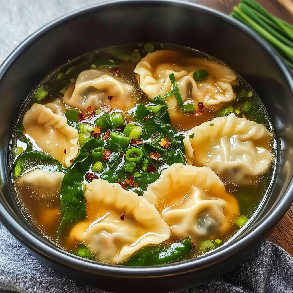 Potsticker Soup: A Comforting Delight
