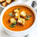 Roasted Tomato Basil Soup