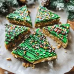 Salted Peanut Butter Christmas Trees
