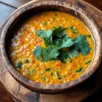 Thai Coconut Red Lentil Soup