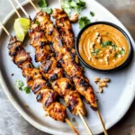 Thai Satay Chicken with Peanut Sauce