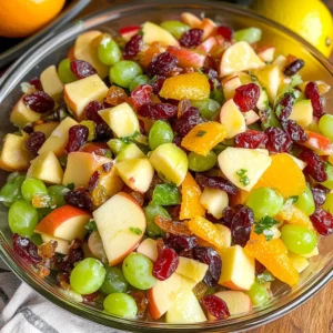 Thanksgiving Fruit Salad