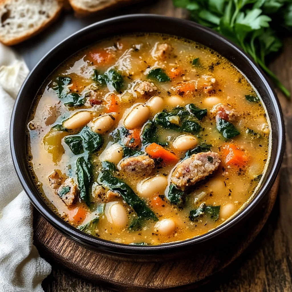 Tuscan White Bean Soup