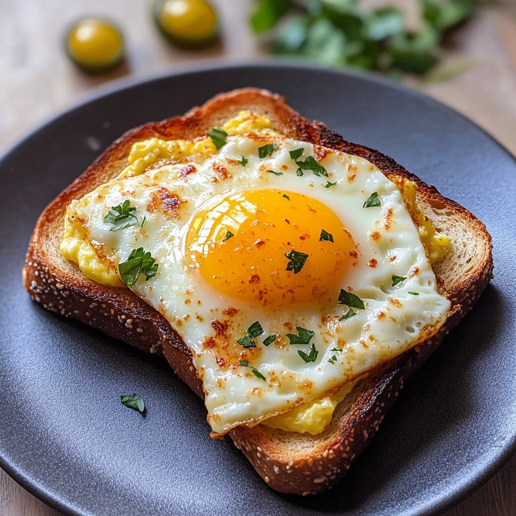 Air Fryer Egg and Cheese Toast