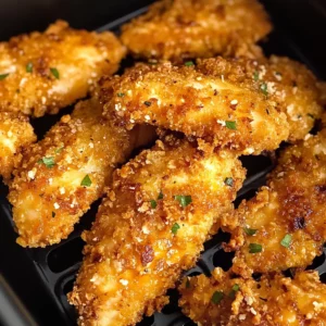 Air Fryer Honey Butter Garlic Chicken Tenders