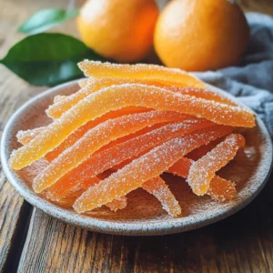 Candied Grapefruit Peel