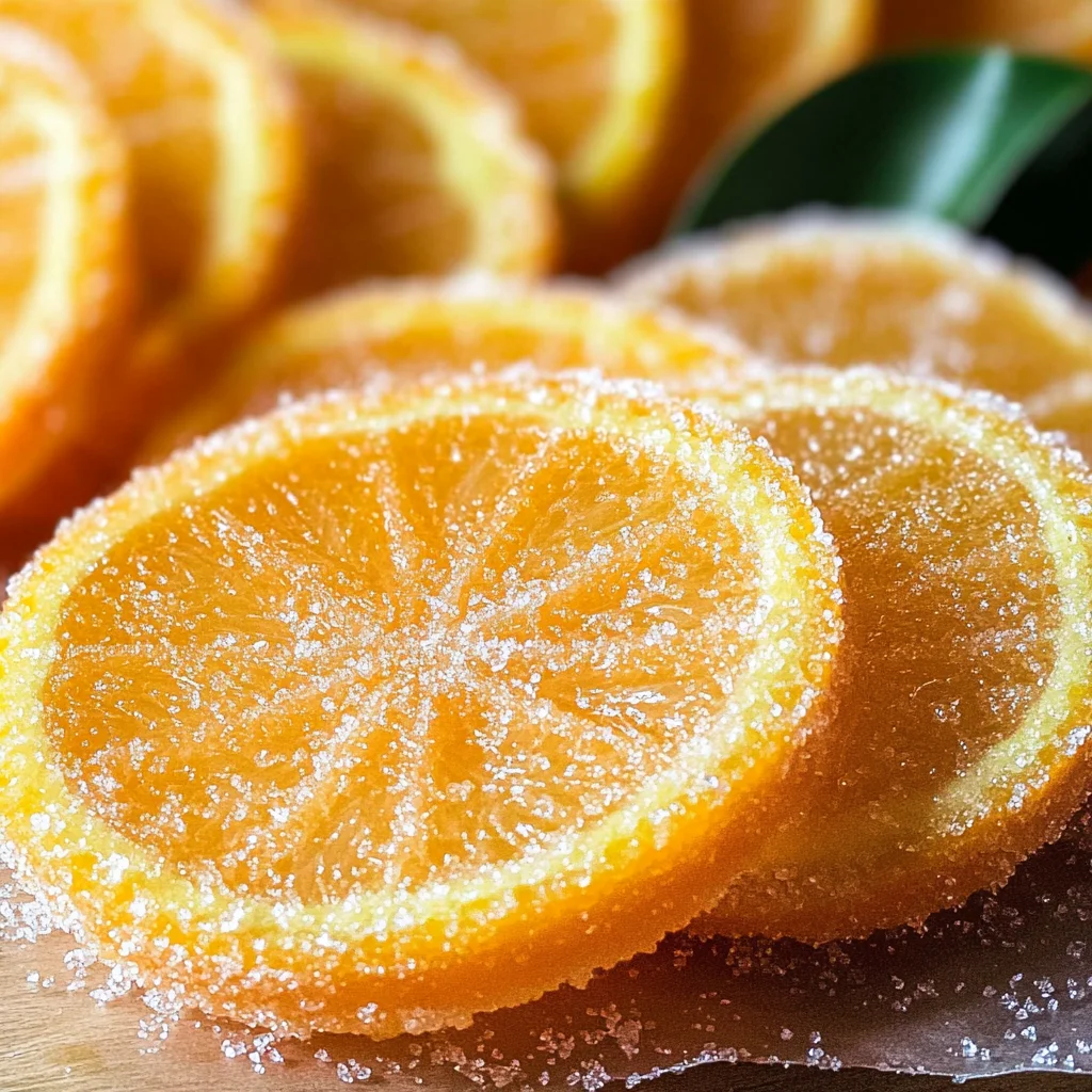 Candied Orange Slices