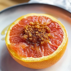 Caramelized Brown Sugar Grapefruit