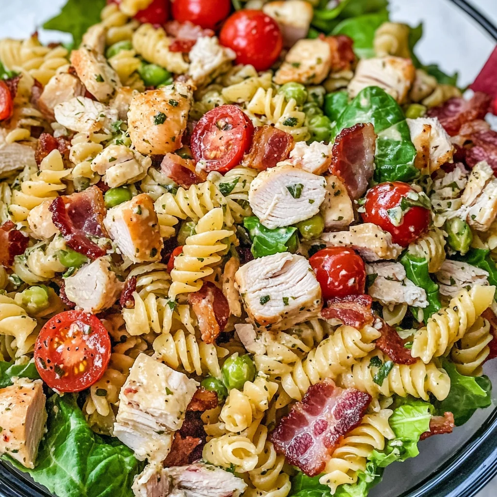 Club Sandwich Pasta Salad