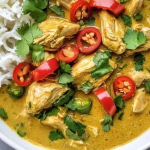 Coconut Curry Chicken Crock Pot