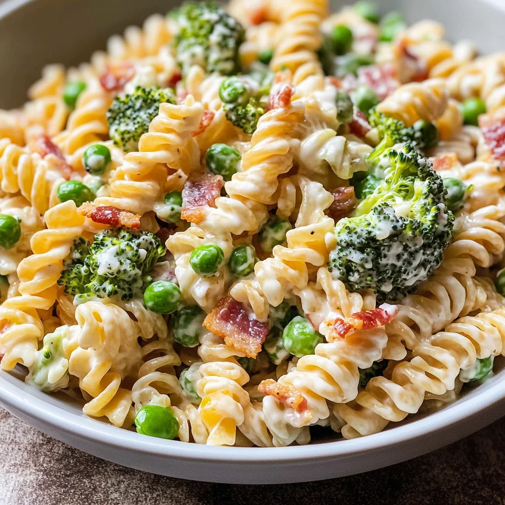 Copycat Ruby Tuesday Ranch Pasta Salad recipe