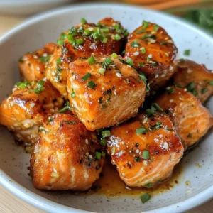 Crispy Bang Bang Salmon Bites