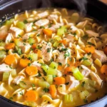 Dutch Oven Chicken Noodle Soup