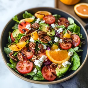 Grapefruit Pecan Goat Cheese Salad : “Celia Fairchild” Recipe #2