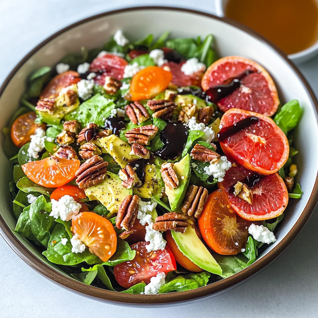 Grapefruit Pecan Goat Cheese Salad : “Celia Fairchild” Recipe #2
