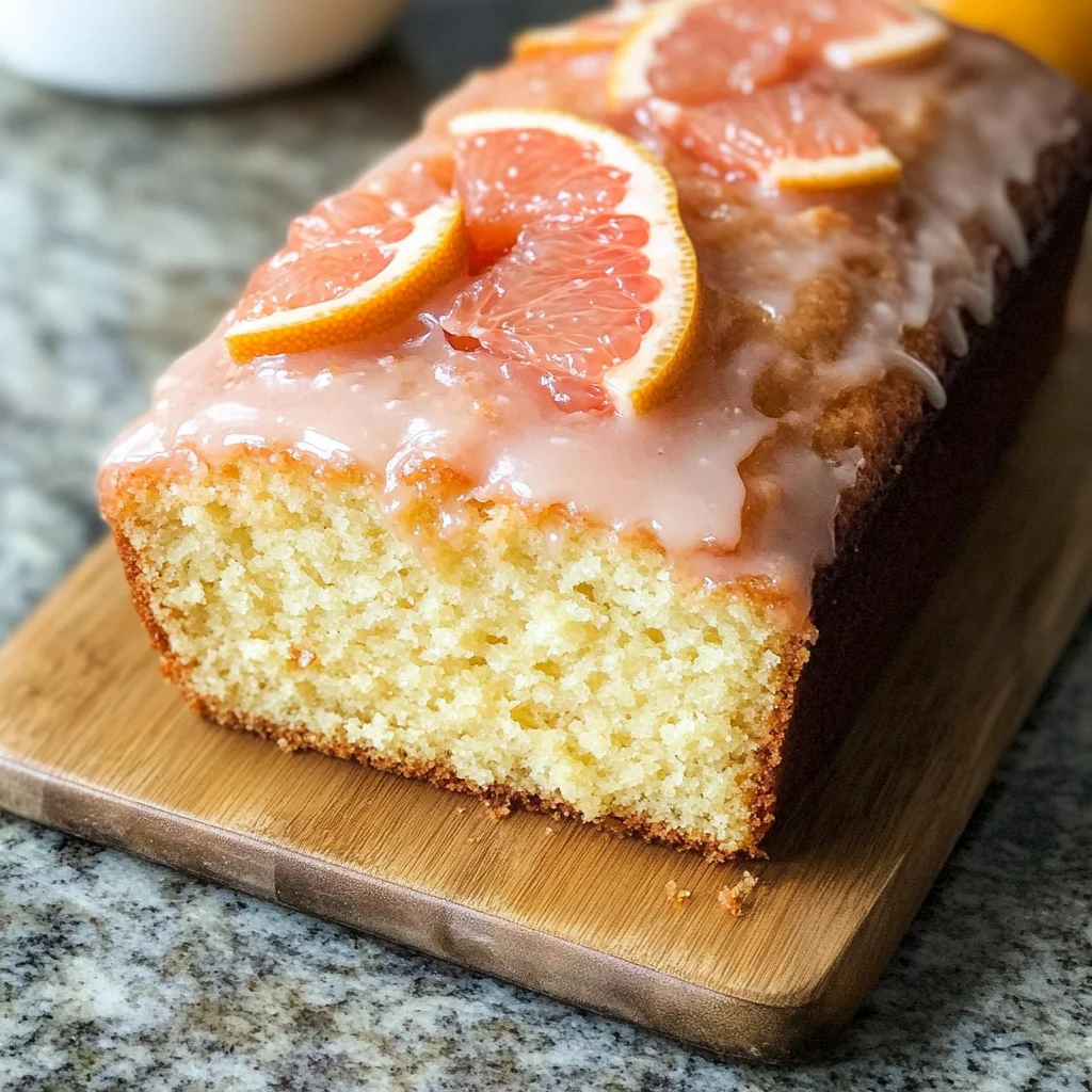 Grapefruit Yogurt Cake