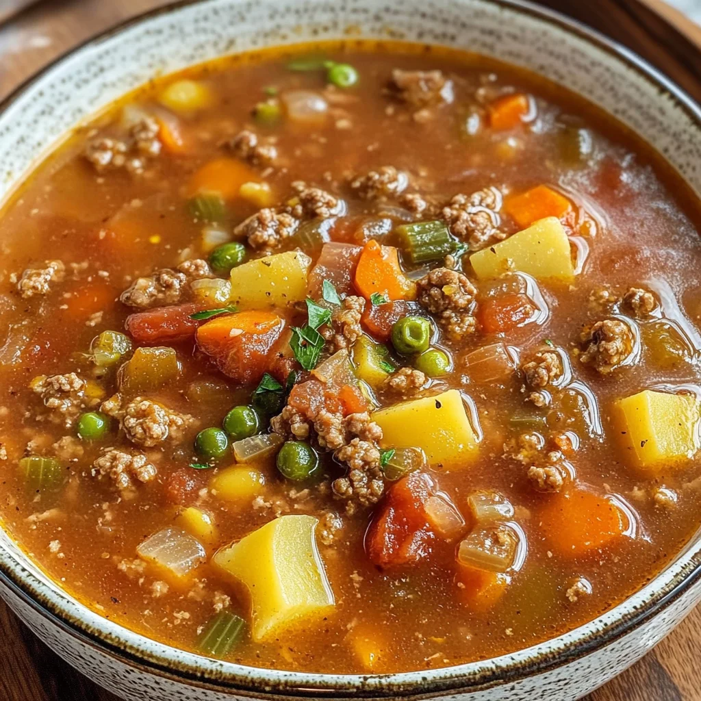 Hamburger Soup