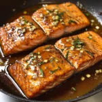 Honey Garlic Glazed Salmon