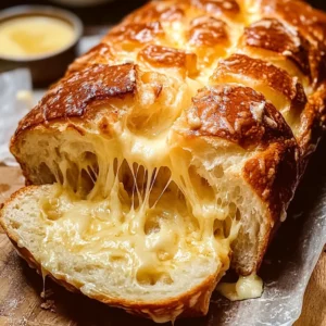 Irresistible Homemade Cheese Bread That’s Soft and Cheesy