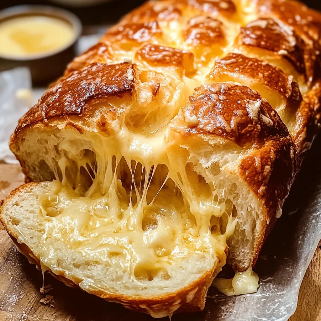 Irresistible Homemade Cheese Bread That’s Soft and Cheesy