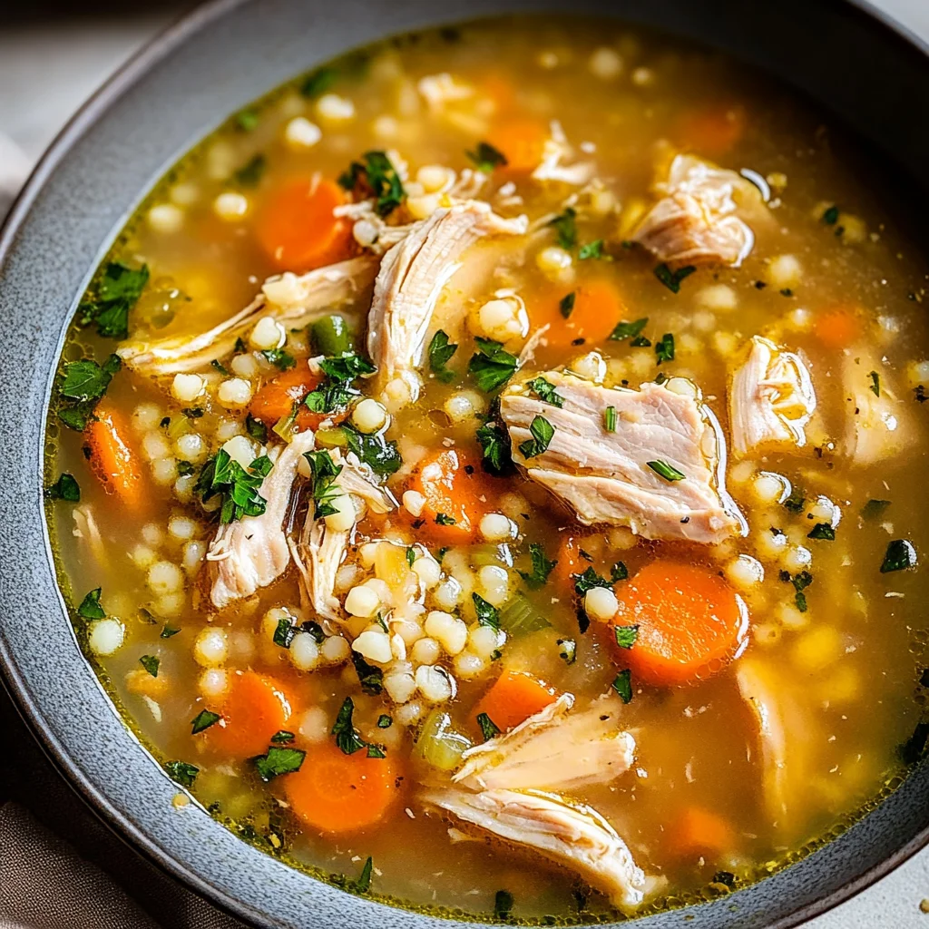 Leftover Turkey Soup
