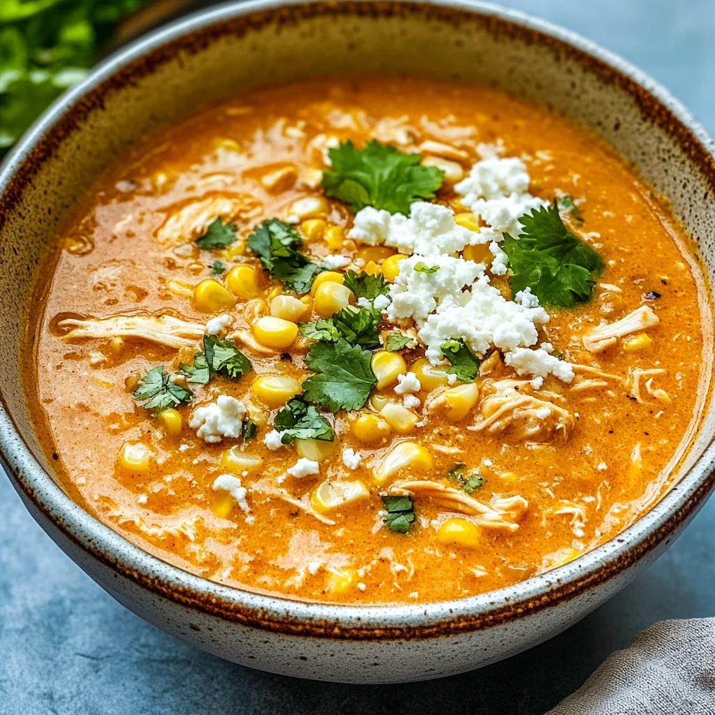 Mexican Street Corn Soup