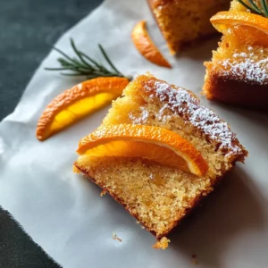 Orange Ginger Honey Cake
