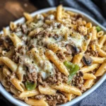 Philly Cheesesteak Pasta