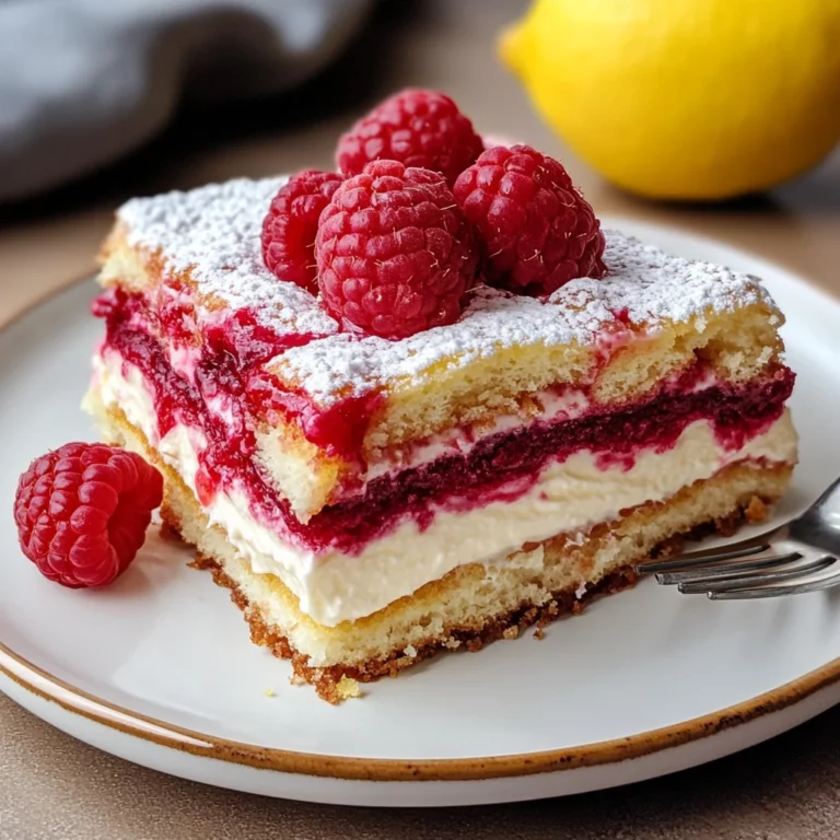 Raspberry Lemon Tiramisu