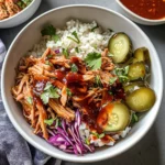 Slow Cooker Pulled Pork Bowls Recipe