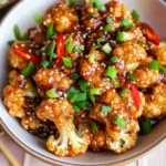 Sticky Sesame Cauliflower