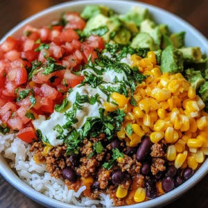 Taco Rice Bowl