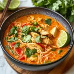 Thai Red Curry Noodle Soup