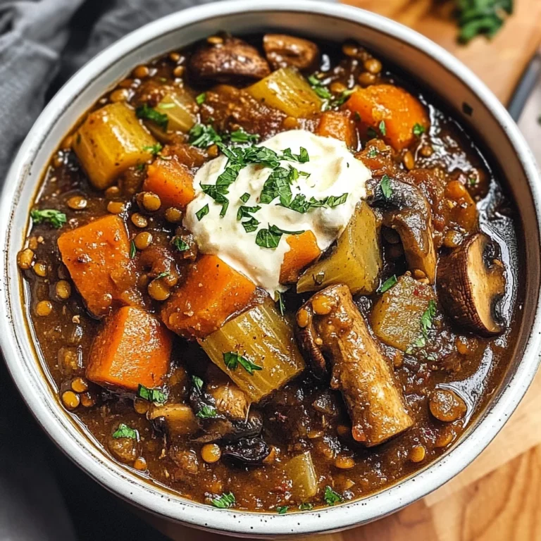 Vegan Mushroom Stew