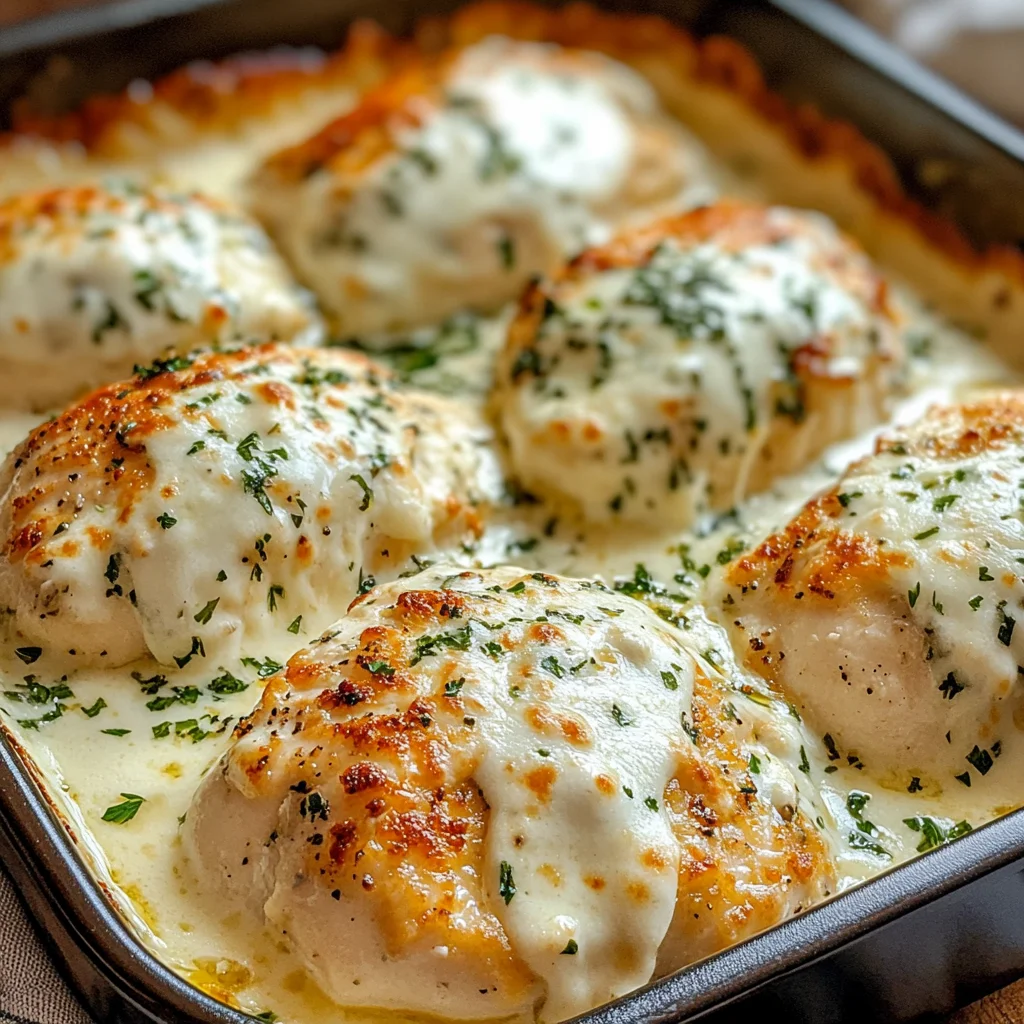 Baked Cream Cheese Ranch Chicken Breast