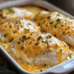 Baked Creamy Ranch Chicken Breast with Cheddar