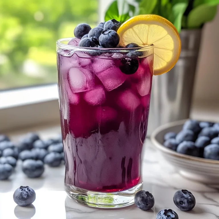 Blueberry Iced Tea