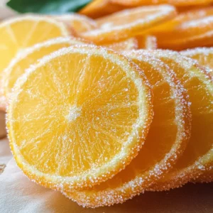 Candied Orange Slices