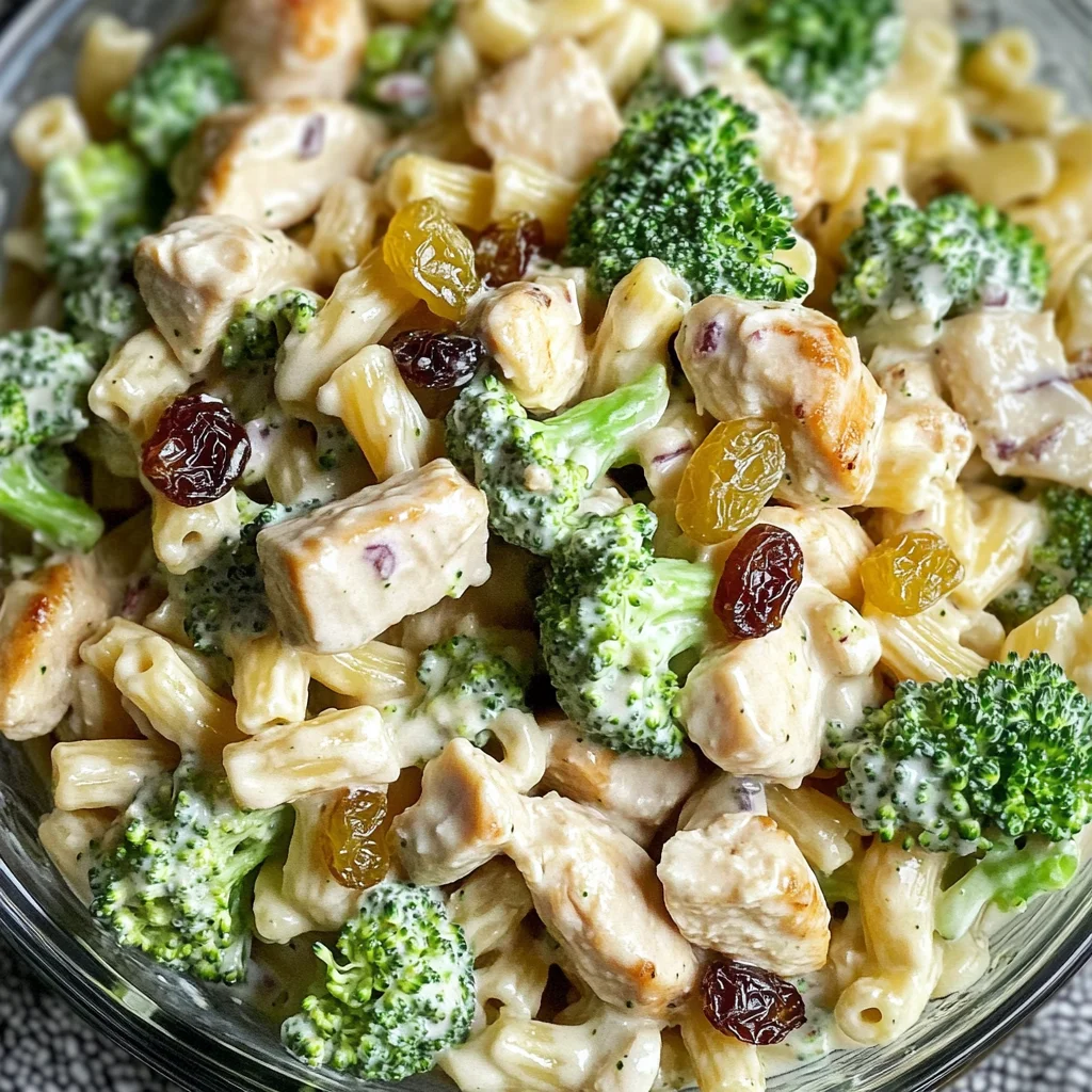 Chicken Broccoli Pasta Salad