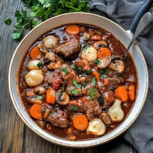 Classic Beef Bourguignon