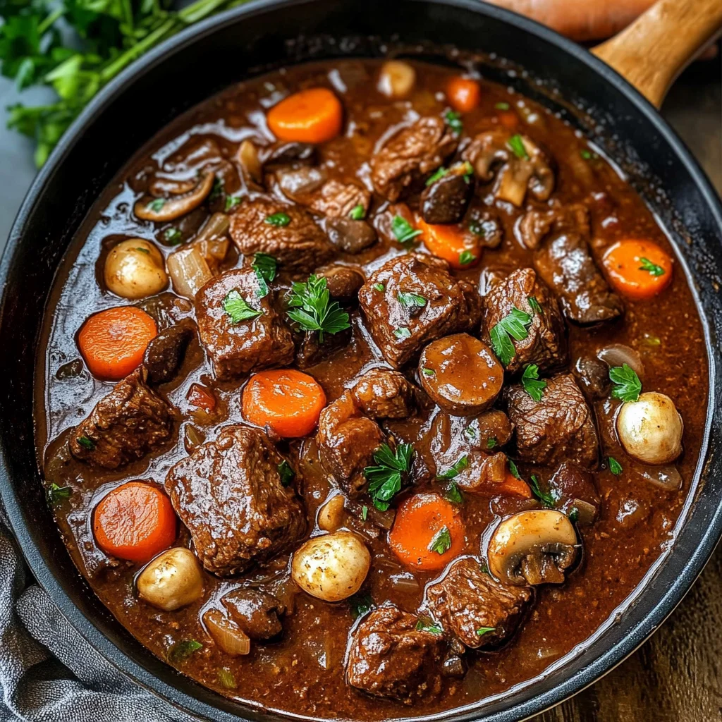 Classic Beef Bourguignon