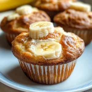 Cream Cheese Banana Muffins