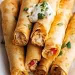Cream Cheese Chicken Taquitos